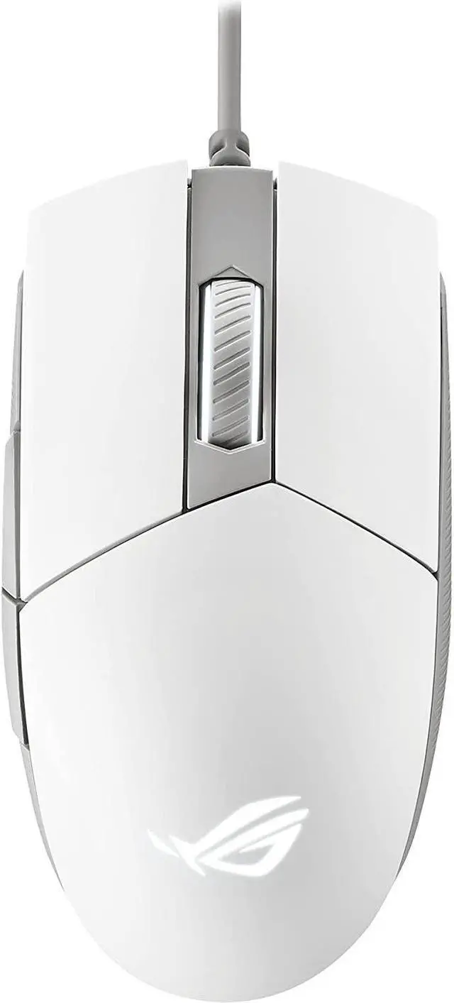 Alt view image 4 of 16 - ASUS ROG Strix Impact II Moonlight White Gaming Mouse #P516ROGSTRIXIMPACTIIML