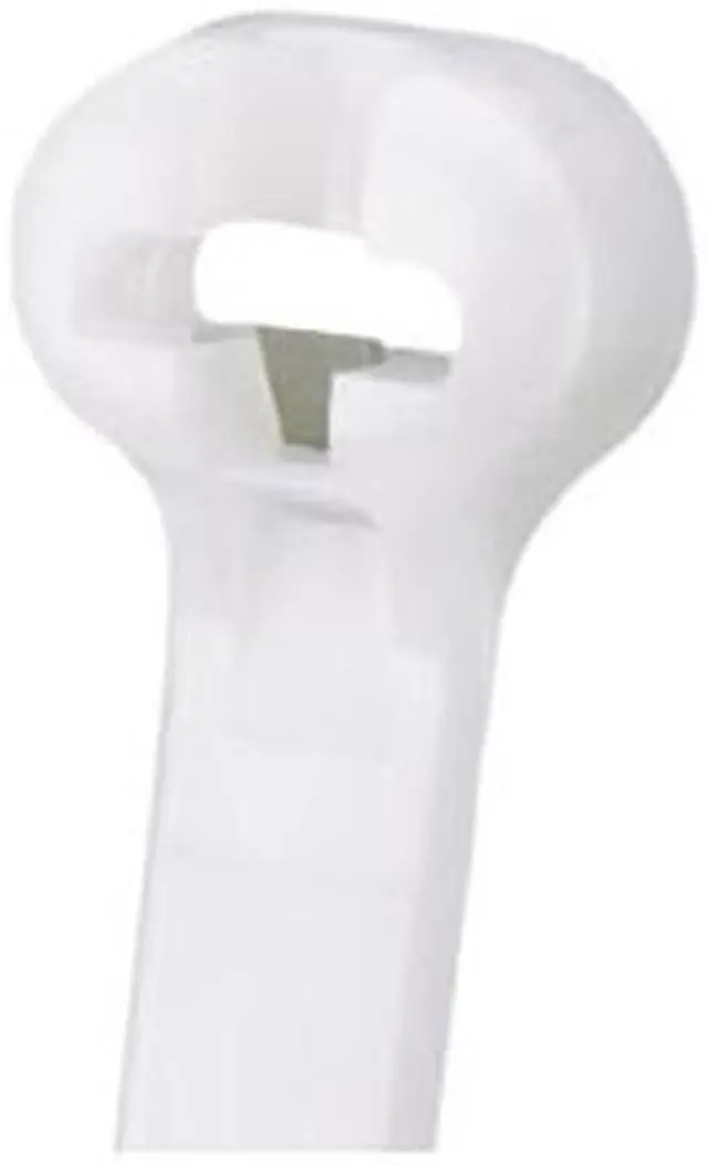 Alt view image 4 of 8 - Panduit Cable Tie,4 in,Natural,PK1000  BT1M-M