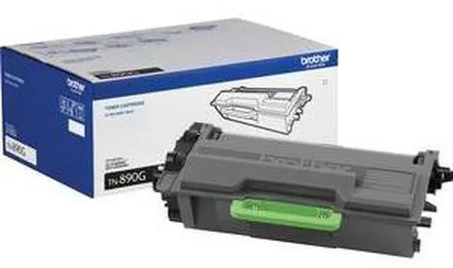 Alt view image 8 of 18 - Brother TN890G TAA-Compliant Ultra High-yield Black Toner Cartridge