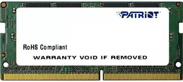 Alt view image 6 of 8 - Patriot Memory Signature 8GB DDR4 2133 (PC4-17000) CL15 1.2V 260-Pin SODIMM Memory Module - PSD48G213381S