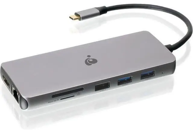 Main image of IOGEAR USB-C Triple HD Compact Dock w/ PD 3.0 GUD3C4K3P