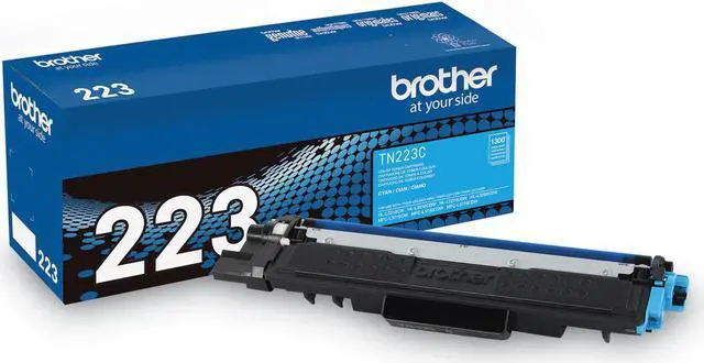 Alt view image 12 of 20 - Brother International - TN223C - Brother Genuine TN-223C Standard Yield Cyan Toner Cartridge - Laser - Standard Yield -