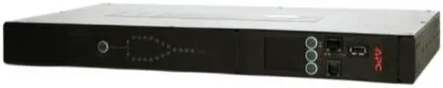 Alt view image 2 of 7 - APC AP4430 Rack ATS, 200 / 208V, 20A, L6-20 in, 8 x C13, 1 x C19 out