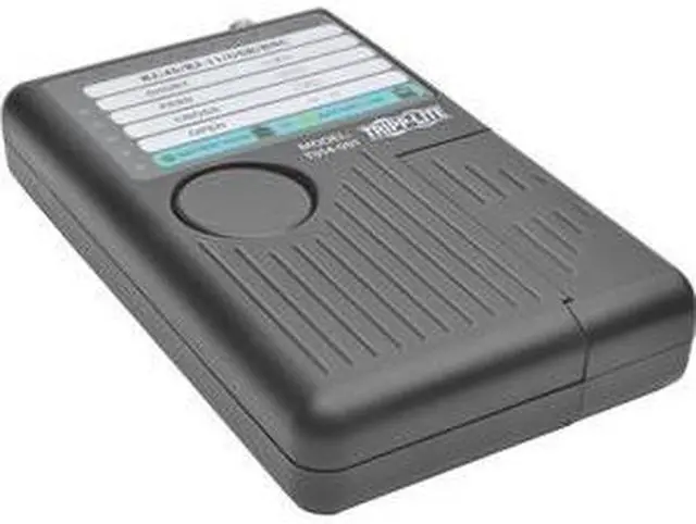Alt view image 3 of 14 - Tripp Lite T014-001 Network Cable Continuity Tester for Cat 5/Cat6/Cat6a, Phone, USB and Coax Cable Assemblies (T014-001)