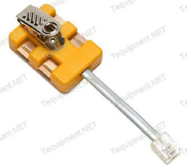 Alt view image 5 of 6 - FLUKE NETWORKS 10113000 Modular Adapter, 4 Wire