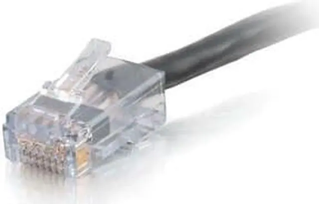 Alt view image 3 of 3 - C2g C2g 15ft Cat6 Non-booted Network Patch Cable (plenum-rated) - Black