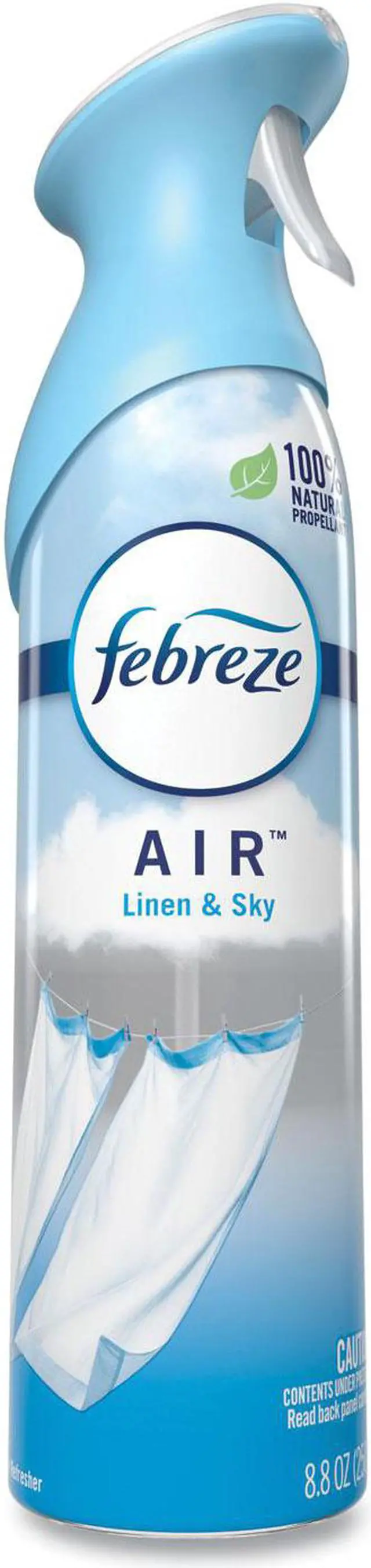 Alt view image 3 of 8 - Febreze 96256 Air, Linen & Sky, 8.8 Oz Aerosol, single bottle