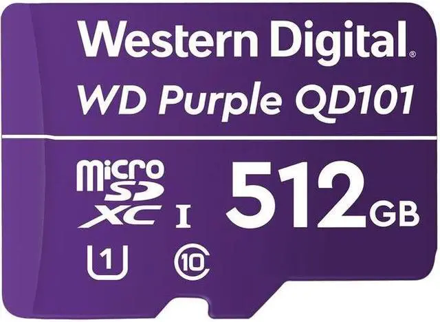 Alt view image 14 of 20 - Western Digital - WDD512G1P0C - WD Purple WDD512G1P0C 512 GB Class 10/UHS-I (U1) microSDXC