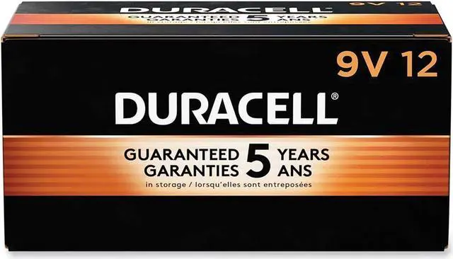 Alt view image 12 of 12 - DURACELL MN1604BKD Duracell CopperTop 9V Alkaline Battery, 12 PK, 9VDC