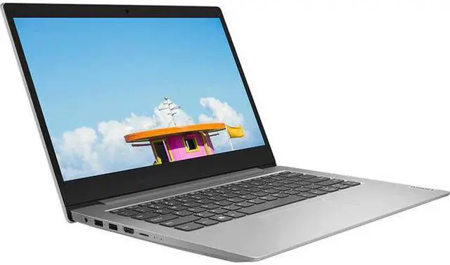 Main image of Lenovo IdeaPad 1 14ADA05 14" Notebook - Full HD - 1920 x 1080 - AMD Athlon Silver 3050e Dual-core (2 Core) 1.40 GHz - 4 GB RAM - 128 GB SSD - Platinum Gray - AMD Chip - Windows 11 Home - 82GW009WUS