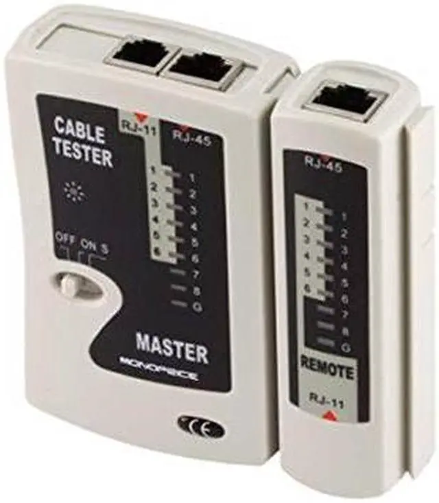 Alt view image 5 of 11 - Monoprice RJ11 and RJ45 Modular Plug Tester