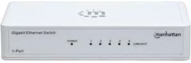 Alt view image 8 of 13 - MANHATTAN 560696 Gigabit Ethernet Switch ,5 Port