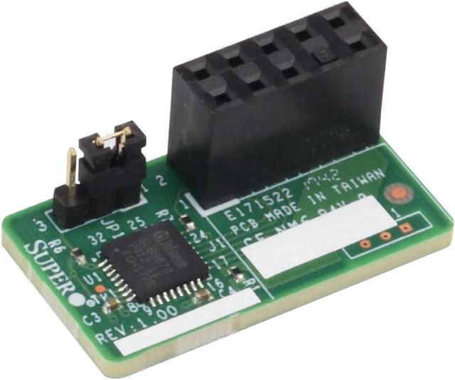 Alt view image 3 of 8 - supermicro aom-tpm-9670h-s (horizontal) tpm