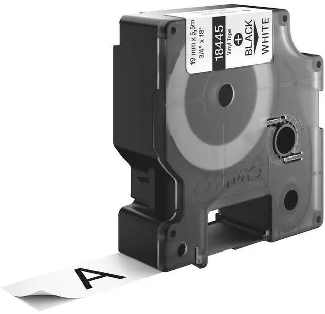 Alt view image 10 of 10 - Sanford 18445 Black on White Label Printer Tape, 19mm Width, 5.5m Length