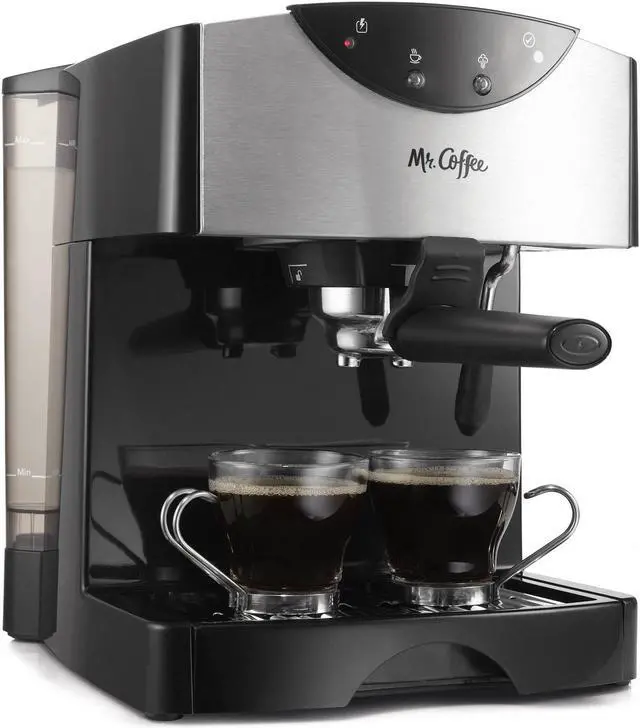 Alt view image 7 of 18 - MR. COFFEE ECMP50-RB Pump Espresso Maker