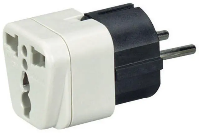 Main image of Black Box MC167A Power Plug Adapter US to Europe