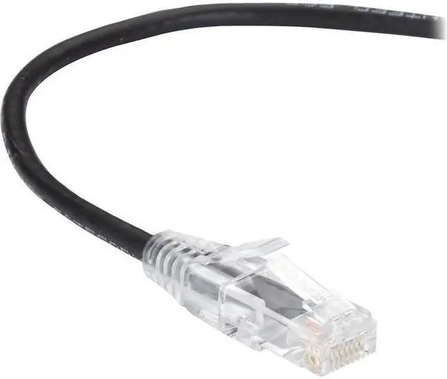 Alt view image 4 of 6 - Black Box Network Services C6APC28-BK-03 Slim-net 28-awg Cat6a 500-mhz Ethernet P