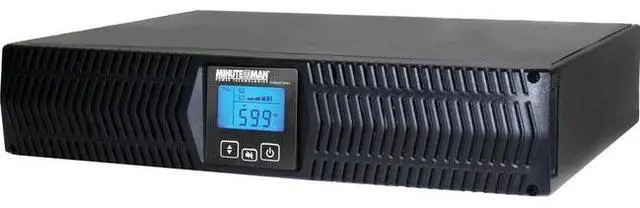 Alt view image 3 of 4 - Minuteman Endeavor ED2000RTXL2UNC 2000VA Tower/Rack/Wall Mountable UPS-2U Tower/Rack/Wall Mountable - 4 Minute Stand-by - 120 V AC Input - 120 V AC Output-1 x NEMA L5-20R, 8 x NEMA 5-15/20R Receptacle