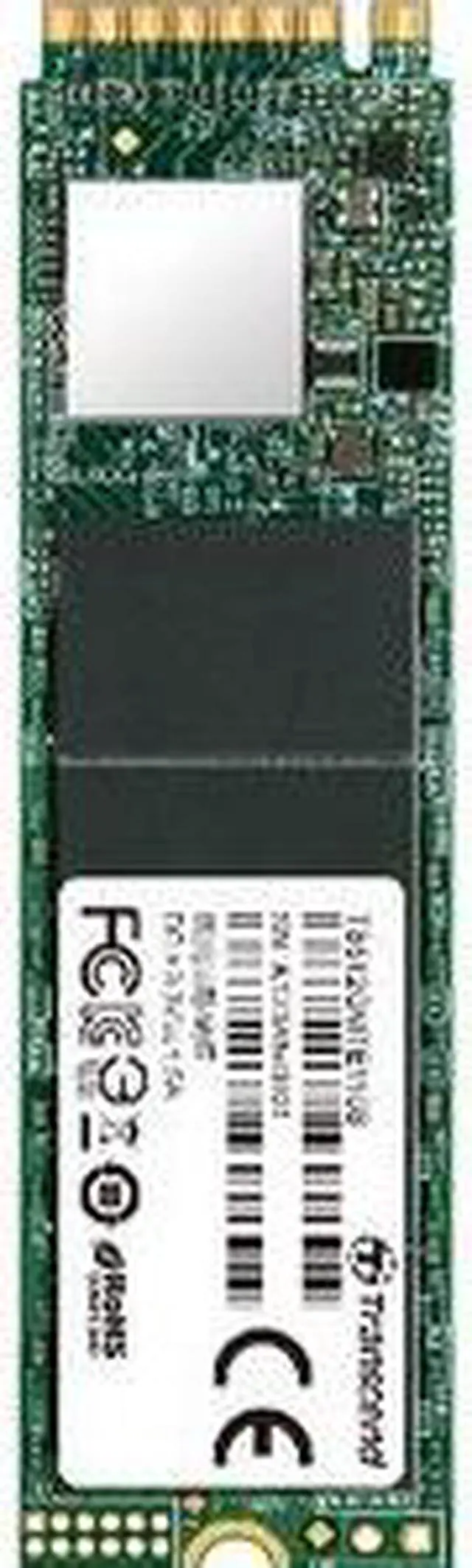 Alt view image 7 of 13 - transcend 256gb nvme pcie gen3 x4 mte110s m.2 ssd solid state drive ts256gmte110s