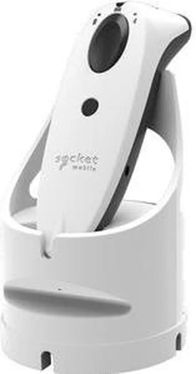 Alt view image 10 of 12 - Socket Mobile SocketScan S700 Handheld Barcode Scanner - Wireless Connectivity - 20" Scan Distance - 1D - Imager - Bluetooth - White