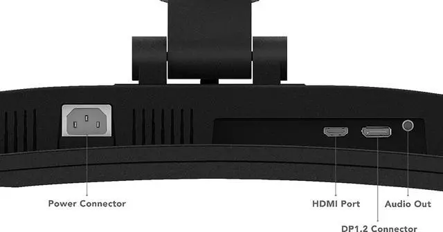 Alt view image 4 of 5 - Lenovo 27" 165 Hz VA FHD Gaming Monitor (Grade A Refurbished) FreeSync (AMD Adaptive Sync) 72% NTSC HDMI, DisplayPort, Audio G27c-10