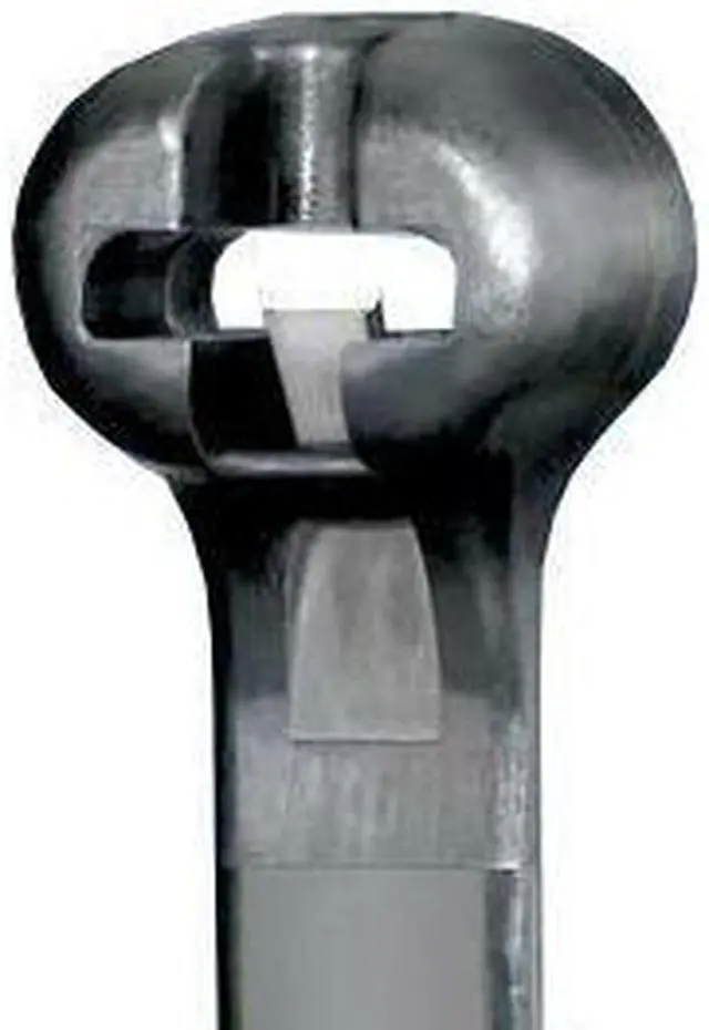 Alt view image 7 of 10 - PANDUIT BT4S-C0 Cable Tie, 15-1/2 in L, 4-1/4 in Max Bundle Dia., Black, Nylon