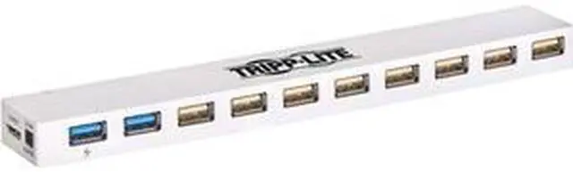 Alt view image 15 of 16 - Tripp Lite U360-010C-2X3 10-Port USB 3.0 / USB 2.0 Combo Hub