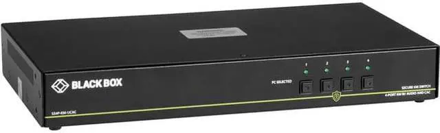 Alt view image 3 of 5 - KM SWITCH, NIAP 3.0 - USB, AUDIO, CAC, 4-PORT, GSA, TAA, NON-RETURNABLE IF OUTSI