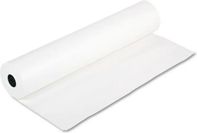 Alt view image 3 of 4 - Pacon 63000 Rainbow Duo-Finish Colored Kraft Paper, 35 lbs., 36" x 1000 ft, White