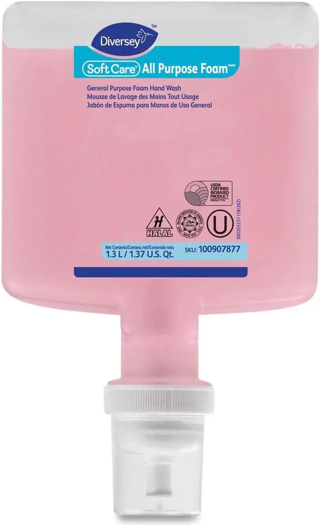 Alt view image 3 of 3 - Soft Care All Purpose Foam, Floral, 1.3 L Cartridge, 6/Carton 100907877