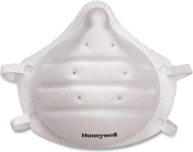 Alt view image 2 of 4 - Honeywell Mask,N95,Disposable,20,Wh DC300N95