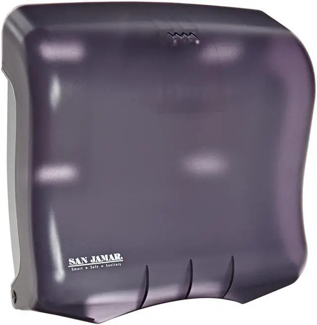 Alt view image 6 of 6 - San Jamar SJMT1750TBK C-Fold Towel Dispenser- 11-.50in.x6in.x11-.50in.- Black-Pearl