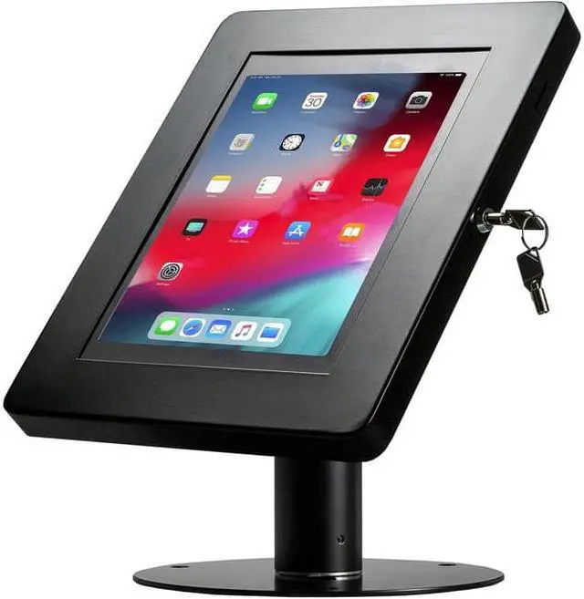Alt view image 7 of 20 - CTA Digital Hyperflex Security Kiosk Stand for Tablets Black PADHSKSB