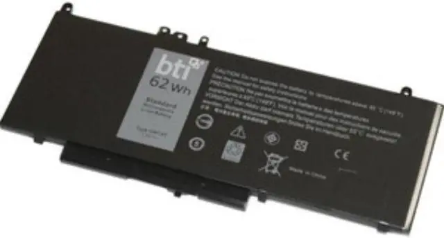 Alt view image 6 of 6 - Battery Technology 451-BBTX-BTI Battery Dell Lipoly E5470 E5570 451-BBTX 6MT4T 451-Bbun 451-BBTW