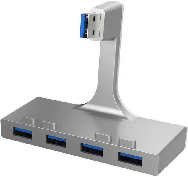 Alt view image 8 of 12 - SABRENT 4-Port USB 3.0 Hub for iMac Slim Uni-Body (HB-IMCU)