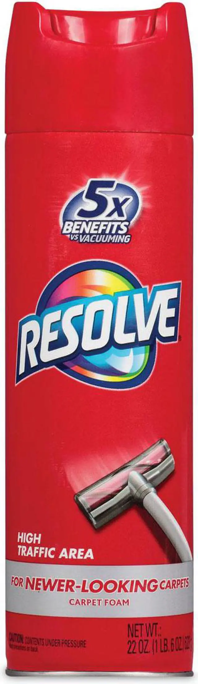 Alt view image 7 of 7 - Reckitt R50 00706 Resolve High-Traffic Foam Carpet Cleaner 22 Oz
