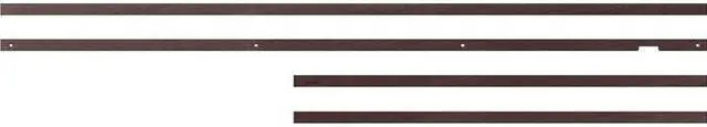 Alt view image 7 of 20 - Samsung Customizable Bezel for Samsung The Frame 50" (Modern Brown)