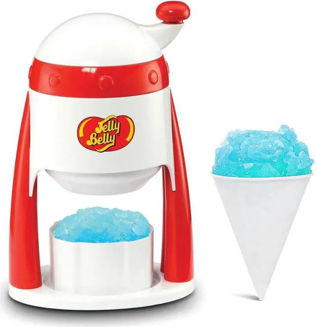 Alt view image 3 of 5 - Jelly Belly Portable Ice Shaver Snow Cone Machine with Bonus Ice Molds
