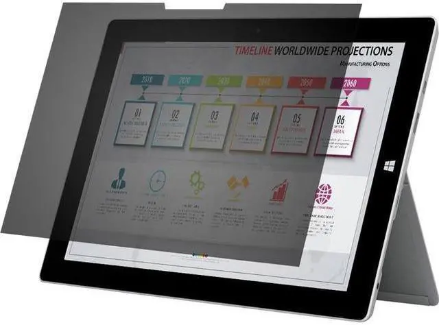 Alt view image 13 of 13 - Rocstor PrivacyView 12.3" Privacy Filter for Select Microsoft Surface Pro Tablet