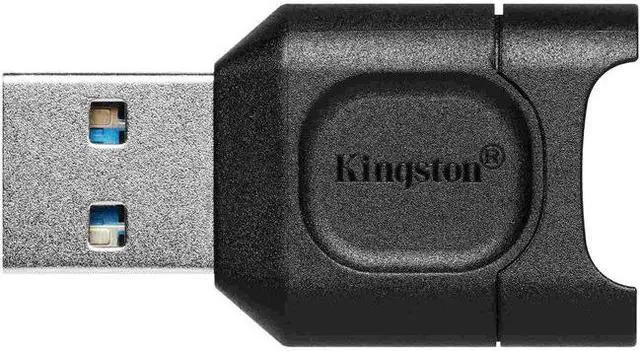 Alt view image 4 of 17 - Kingston MobileLite Plus USB 3.2 microSDHC/SDXC UHS-II Card Reader (MLPM)