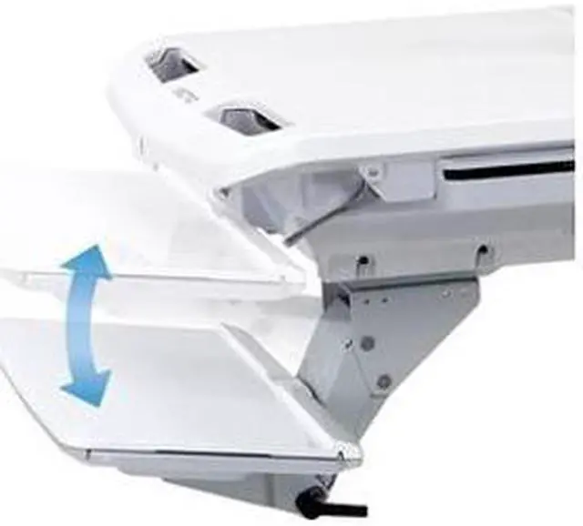 Alt view image 9 of 13 - Ergotron 97-827 SV Height-Adjustable Keyboard Arm - for SV LCD carts