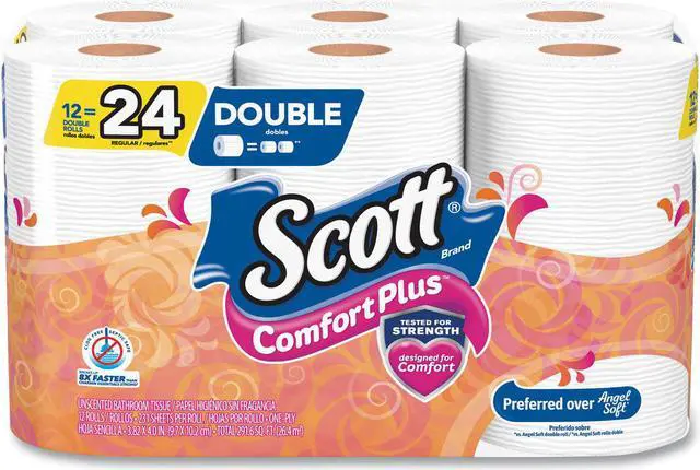Alt view image 4 of 4 - Kimberly-Clark Corp. 12Pk Sft Scott Tl Tissue 47618 Unit: EACH Contains 4 per case