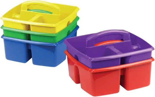 Alt view image 4 of 14 - Storex Caddy,Art,5/Pk,Ast 00941U06C