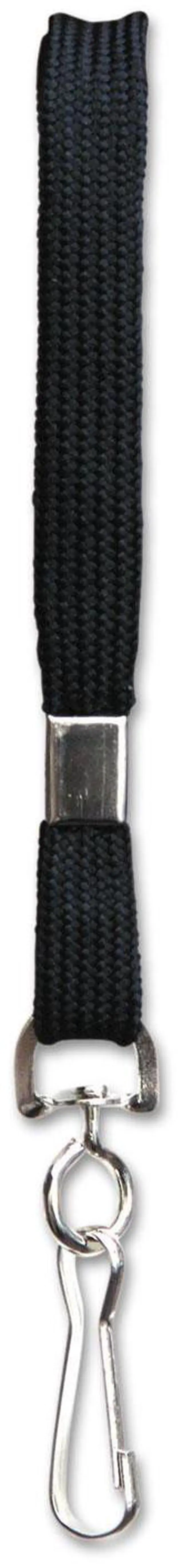 Alt view image 10 of 17 - Baumgartens Flat Lanyards With Hook 36" L 100/BX Black 65619
