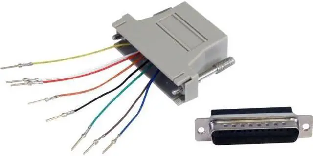 Alt view image 3 of 4 - StarTech.com GC258MF DB25 to RJ45 Modular Adapter - M/F