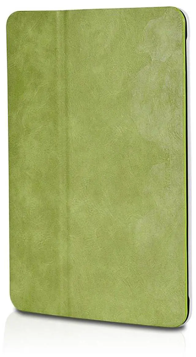 Alt view image 17 of 20 - XtremeMac Microfolio Leather Lime Case for iPad Mini