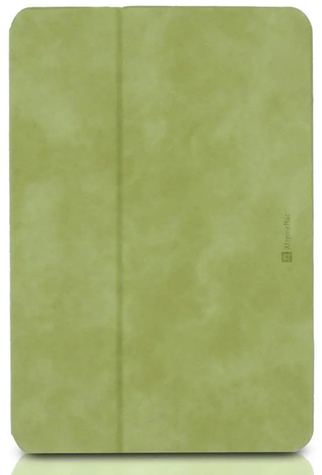 Alt view image 20 of 20 - XtremeMac Microfolio Leather Lime Case for iPad Mini