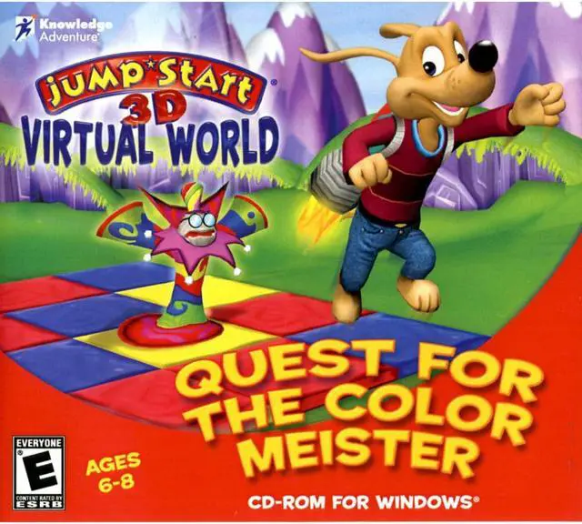 Main image of JumpStart 3D Virtual World Quest For The Color Meistery