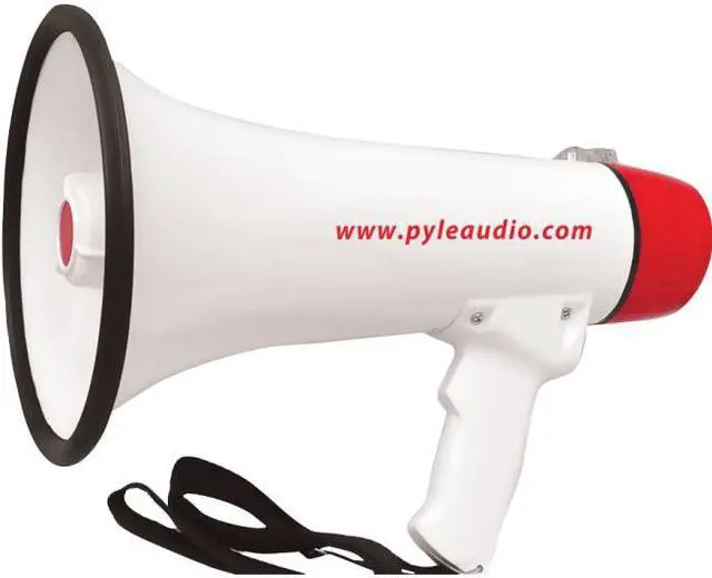 Alt view image 13 of 14 - Pyle Pro 40W Megaphone Aux Input Lithium Battery