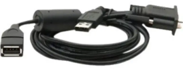 Alt view image 3 of 4 - Honeywell VM1052CABLE Thor: Usb Y Cbl. D9 Male-Usb-A Plug 6' (Host) & Usb-A Socket .5'